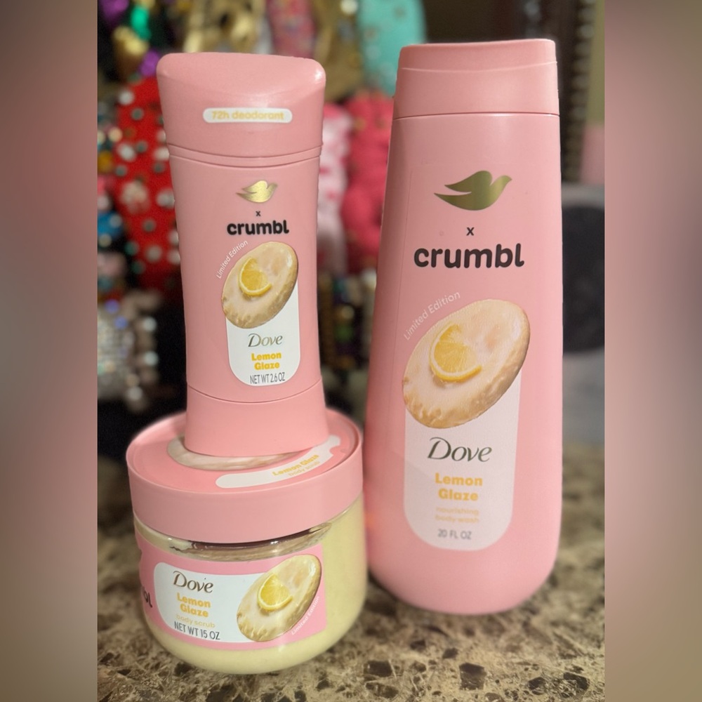 DOVE X CRUMBL | LEMON GLAZE 🍋